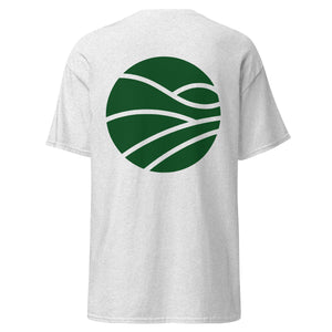 T-shirt: Green logo front & back