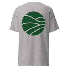 T-shirt: Green logo front & back