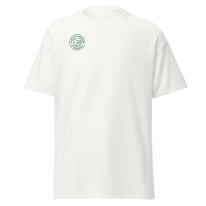 T-shirt: Green logo front & back